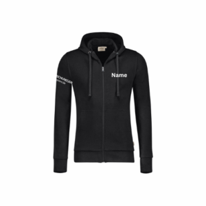 Hakro Jacke Baumwolle schwarz