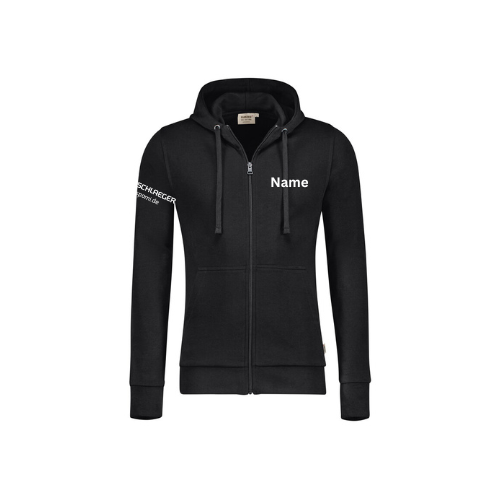 Hakro Jacke Baumwolle schwarz